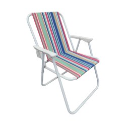 Πτυσσόμενη καρέκλα camping - 1215 - 270836 - Colorful