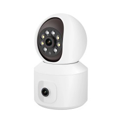 Κάμερα ασφαλείας IP Dual - Security Camera - WiFi - 4MP - 322039 Κάμερα ασφαλείας IP Dual - Security Camera - WiFi - 4MP - 322039