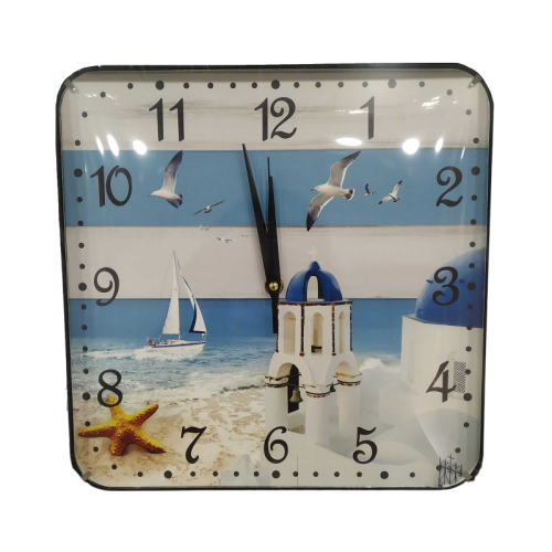 Ρολόι τοίχου - FHS-235-33 - 505145 - Blue/White_2 Ρολόι τοίχου - FHS-235-33 - 505145 - Blue/White_2