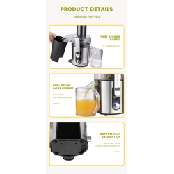 Αποχυμωτής - Power juicer - KJ3057 - DSP - 613675 Αποχυμωτής - Power juicer - KJ3057 - DSP - 613675