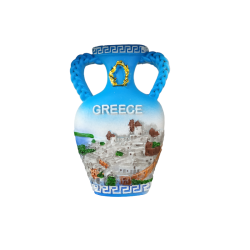 Tουριστικό μαγνητάκι Souvenir – Σετ 12pcs - Resin Magnet - Greece - 678031 Tουριστικό μαγνητάκι Souvenir – Σετ 12pcs - Resin Magnet - Greece - 678031