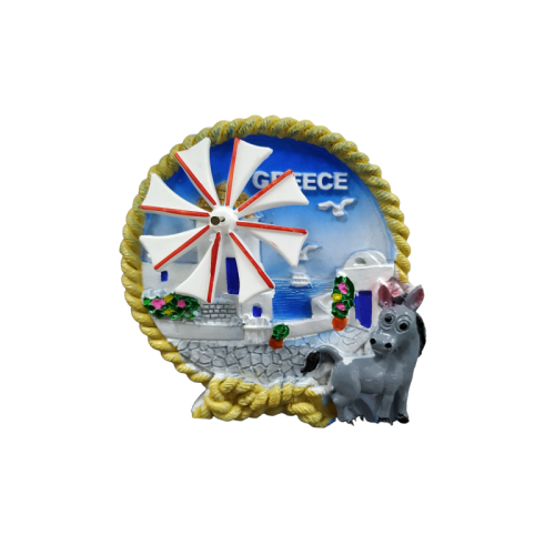 Tουριστικό μαγνητάκι Souvenir – Σετ 12pcs - Resin Magnet - 678181 Tουριστικό μαγνητάκι Souvenir – Σετ 12pcs - Resin Magnet - 678181