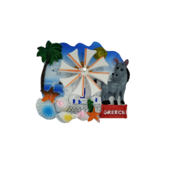 Tουριστικό μαγνητάκι Souvenir – Σετ 12pcs - Resin Magnet - Greece - 678190 Tουριστικό μαγνητάκι Souvenir – Σετ 12pcs - Resin Magnet - Greece - 678190