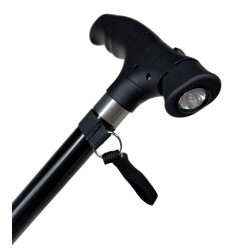 Μπαστούνι βάδισης τετράποδο με φακό LED - 209-2 - 112067 Μπαστούνι βάδισης τετράποδο με φακό LED - 209-2 - 112067