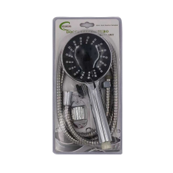 Τηλέφωνο ντους με σπιράλ και επιλογές πίεσης - 1.5m - 23079