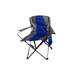 Πτυσσόμενη καρέκλα camping - 1050 - 127080 - Blue