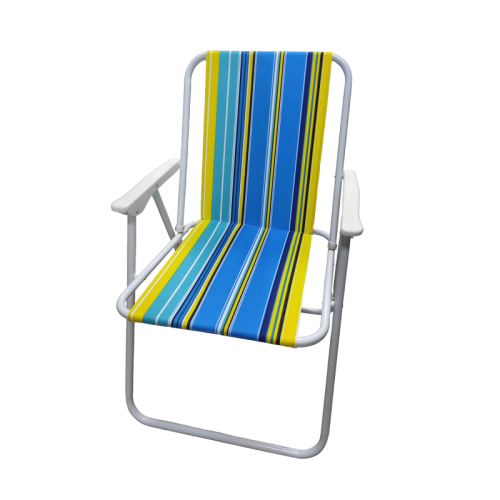 Πτυσσόμενη καρέκλα camping - 1215 - 270836 - Blue/Yellow Πτυσσόμενη καρέκλα camping - 1215 - 270836 - Blue/Yellow