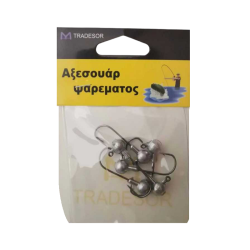 Μολυβοκεφαλές με αγκίστρι - 5gr - 5pcs - 830181