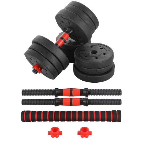 Σετ αλτήρες γυμναστικής με μπάρα - 20kg - 556643 Σετ αλτήρες γυμναστικής με μπάρα - 20kg - 556643