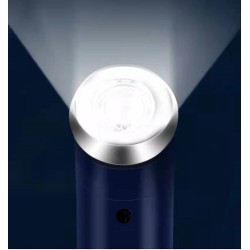 Αυτόματη ομπρέλα σπαστή με φακό LED - 10K - Tradesor - 585670 - Black