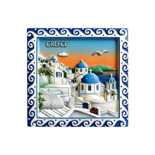 Tουριστικό μαγνητάκι Souvenir - Σετ 12pcs - Greece - 678501
