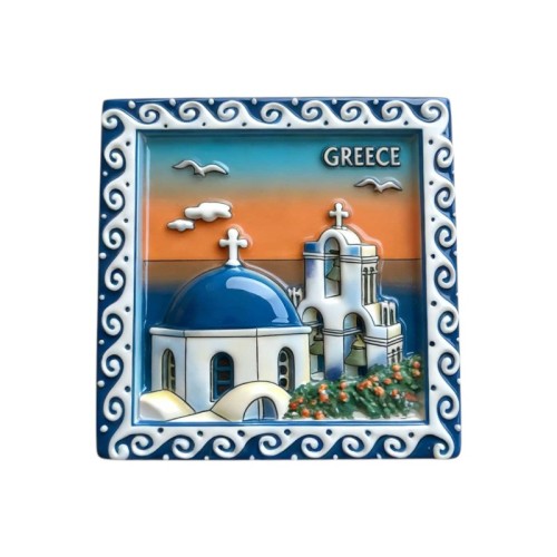 Tουριστικό μαγνητάκι Souvenir - Σετ 12pcs - Greece - 678504