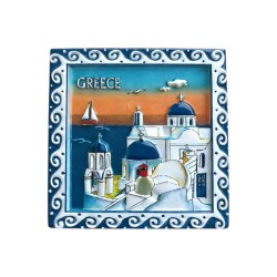 Tουριστικό μαγνητάκι Souvenir - Σετ 12pcs - Greece - 678507