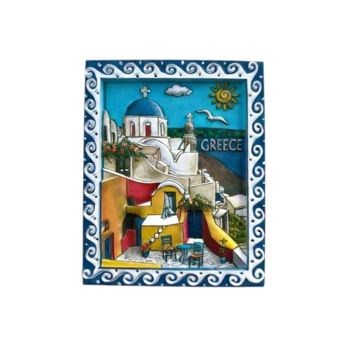 Tουριστικό μαγνητάκι Souvenir - Σετ 12pcs - Greece - 678521