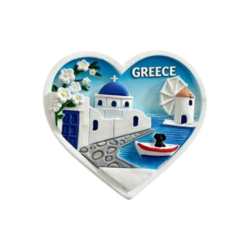 Tουριστικό μαγνητάκι Souvenir - Σετ 12pcs - Greece - 678621