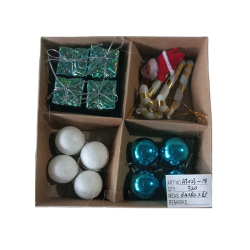 Σετ Χριστουγεννιάτικα στολίδια - 3cm - 16pcs - 023186 Σετ Χριστουγεννιάτικα στολίδια - 3cm - 16pcs - 023186