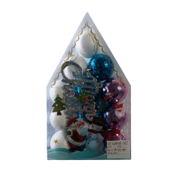 Σετ Χριστουγεννιάτικες μπάλες - 5cm - 12pcs - 023872 Σετ Χριστουγεννιάτικες μπάλες - 5cm - 12pcs - 023872