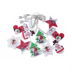 Χριστουγεννιάτικα διακοσμητικά φώτα LED - Κουρτίνα - 10pcs - Warm White - 109160 Χριστουγεννιάτικα διακοσμητικά φώτα LED - Κουρτίνα - 10pcs - Warm White - 109160