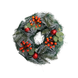 Χριστουγεννιάτικo διακοσμητικό στεφάνι - 30cm - 143643 Χριστουγεννιάτικo διακοσμητικό στεφάνι - 30cm - 143643