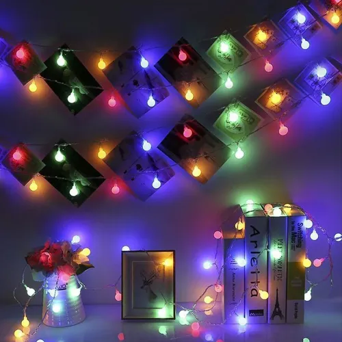 Χριστουγεννιάτικη φωτεινή γιρλάντα Led - RGB - 40pcs - 150081 Χριστουγεννιάτικη φωτεινή γιρλάντα Led - RGB - 40pcs - 150081