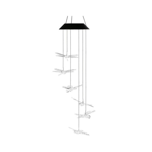 Ηλιακό κρεμαστό διακοσμητικό με φωτισμό LED - Dragonfly - 150432