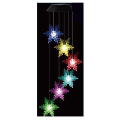 Ηλιακό χριστουγεννιάτικο διακοσμητικό με φωτισμό LED - Χιονονιφάδα - 150487 Ηλιακό χριστουγεννιάτικο διακοσμητικό με φωτισμό LED - Χιονονιφάδα - 150487