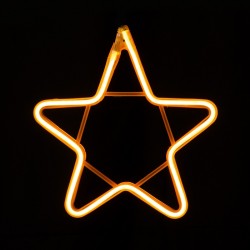 Χριστουγεννιάτικο φωτεινό διακοσμητικό LED - Αστέρι - 30cm - Warm White - 150739 Χριστουγεννιάτικο φωτεινό διακοσμητικό LED - Αστέρι - 30cm - Warm White - 150739