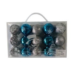 Σετ Χριστουγεννιάτικες μπάλες - 5cm - 15pcs - 231320 Σετ Χριστουγεννιάτικες μπάλες - 5cm - 15pcs - 231320