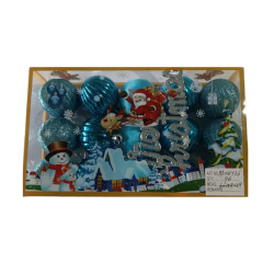 Σετ Χριστουγεννιάτικες μπάλες - 5cm - 15pcs - 231368 Σετ Χριστουγεννιάτικες μπάλες - 5cm - 15pcs - 231368