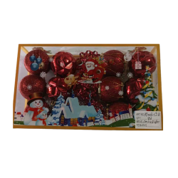 Σετ Χριστουγεννιάτικες μπάλες - 5cm - 15pcs - 231382 Σετ Χριστουγεννιάτικες μπάλες - 5cm - 15pcs - 231382