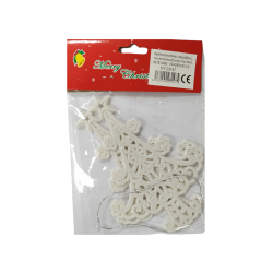 Σετ Χριστουγεννιάτικα στολίδια - 14cm - 2pcs - 231475 Σετ Χριστουγεννιάτικα στολίδια - 14cm - 2pcs - 231475