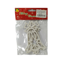 Σετ Χριστουγεννιάτικα στολίδια - 14cm - 2pcs - 231482 Σετ Χριστουγεννιάτικα στολίδια - 14cm - 2pcs - 231482