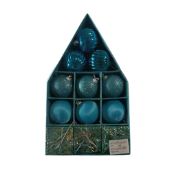 Σετ Χριστουγεννιάτικα στολίδια - 6cm - 12pcs - 231528 Σετ Χριστουγεννιάτικα στολίδια - 6cm - 12pcs - 231528