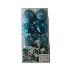 Σετ Χριστουγεννιάτικα στολίδια - 6cm - 16pcs - 231689 Σετ Χριστουγεννιάτικα στολίδια - 6cm - 16pcs - 231689