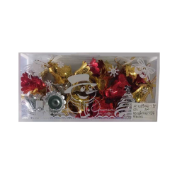Σετ Χριστουγεννιάτικα στολίδια - 3cm - 30pcs - 23195 Σετ Χριστουγεννιάτικα στολίδια - 3cm - 30pcs - 23195