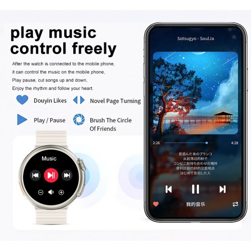 Smartwatch - Z78 UItra - 880266 - Grey Smartwatch - Z78 UItra - 880266 - Grey