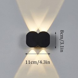 Επιτοίχιο φωτιστικό LED - Απλίκα - Warm White - 1002-4 - 941020 Επιτοίχιο φωτιστικό LED - Απλίκα - Warm White - 1002-4 - 941020