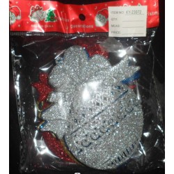 Σετ Χριστουγεννιάτικα στολίδια - 12cm - 4pcs - 230720 Σετ Χριστουγεννιάτικα στολίδια - 12cm - 4pcs - 230720