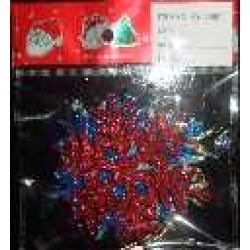 Σετ Χριστουγεννιάτικα στολίδια - 8cm - 4pcs - 230911 Σετ Χριστουγεννιάτικα στολίδια - 8cm - 4pcs - 230911