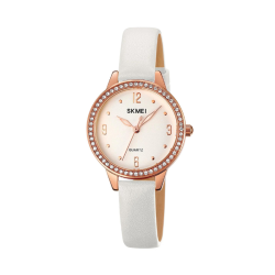 Αναλογικό ρολόι χειρός – Skmei - 2027 - White Αναλογικό ρολόι χειρός – Skmei - 2027 - White