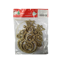 Σετ Χριστουγεννιάτικα στολίδια - 13cm - 2pcs - 231024 Σετ Χριστουγεννιάτικα στολίδια - 13cm - 2pcs - 231024