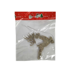 Χριστουγεννιάτικo στολίδι - 13cm - 231222 - Silver Χριστουγεννιάτικo στολίδι - 13cm - 231222 - Silver