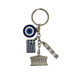 Τουριστικό μπρελόκ Souvenir - Σετ 12pcs - Ματάκι/Greece - 280082 Τουριστικό μπρελόκ Souvenir - Σετ 12pcs - Ματάκι/Greece - 280082