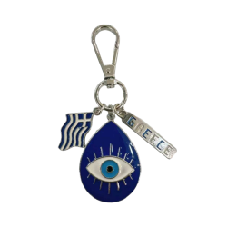 Τουριστικό μπρελόκ Souvenir - Σετ 12pcs - Ματάκι/Greece - 281034 Τουριστικό μπρελόκ Souvenir - Σετ 12pcs - Ματάκι/Greece - 281034