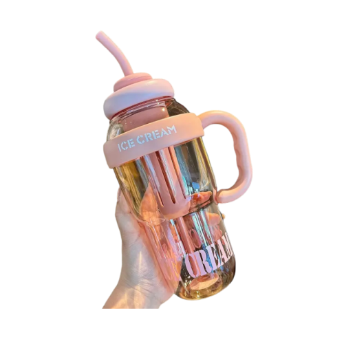 Φορητό παγούρι πλαστικό με καλαμάκι - 1300ml - RTS16 - 590166 - Pink Φορητό παγούρι πλαστικό με καλαμάκι - 1300ml - RTS16 - 590166 - Pink