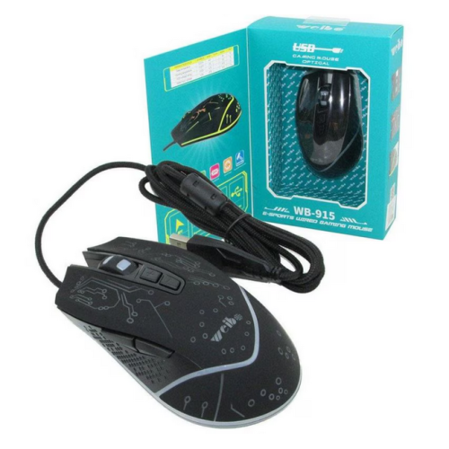 Ενσύρματο ποντίκι Gaming - LED RGB - WB915 - Weibo - 659158 Ενσύρματο ποντίκι Gaming - LED RGB - WB915 - Weibo - 659158