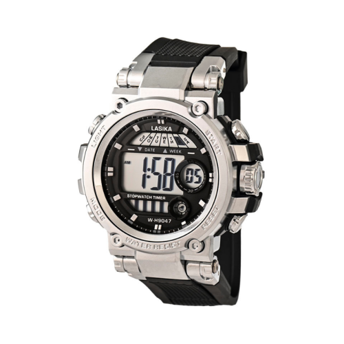 Ψηφιακό ρολόι χειρός - LS9047 - Lasika - 817322 - Black/Silver