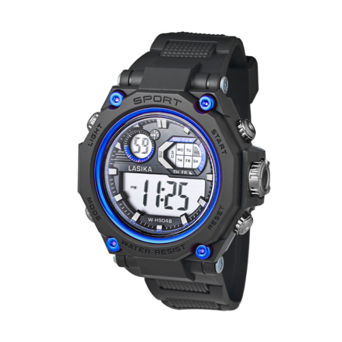 Ψηφιακό ρολόι χειρός - LS9048 - Lasika - 817339 - Black/Blue