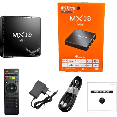 Android TV Box - MX10 MINI - 811238 Android TV Box - MX10 MINI - 811238