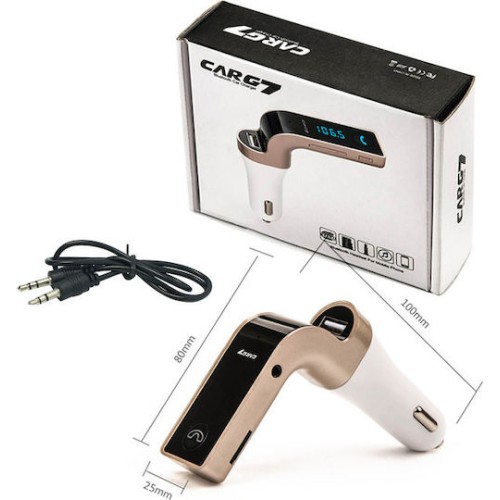 Transmitter αυτοκινήτου - MP3 Player - Bluetooth - G7 - 811344